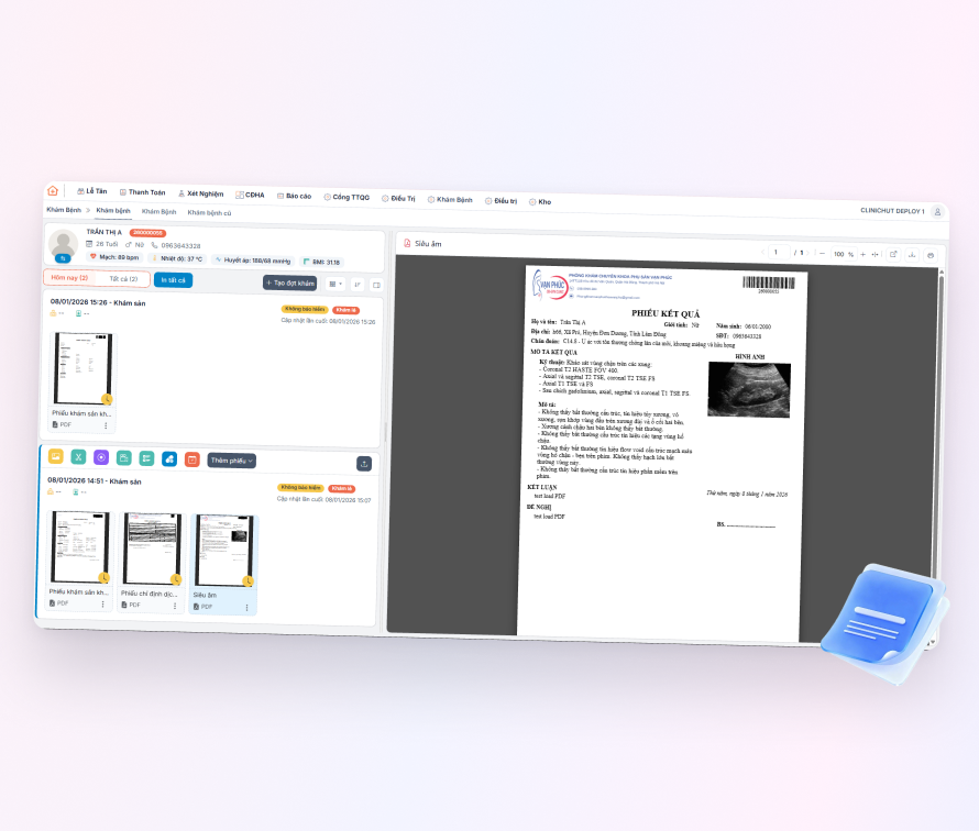 Quản lý Hồ sơ Thai kỳ Xuyên suốt