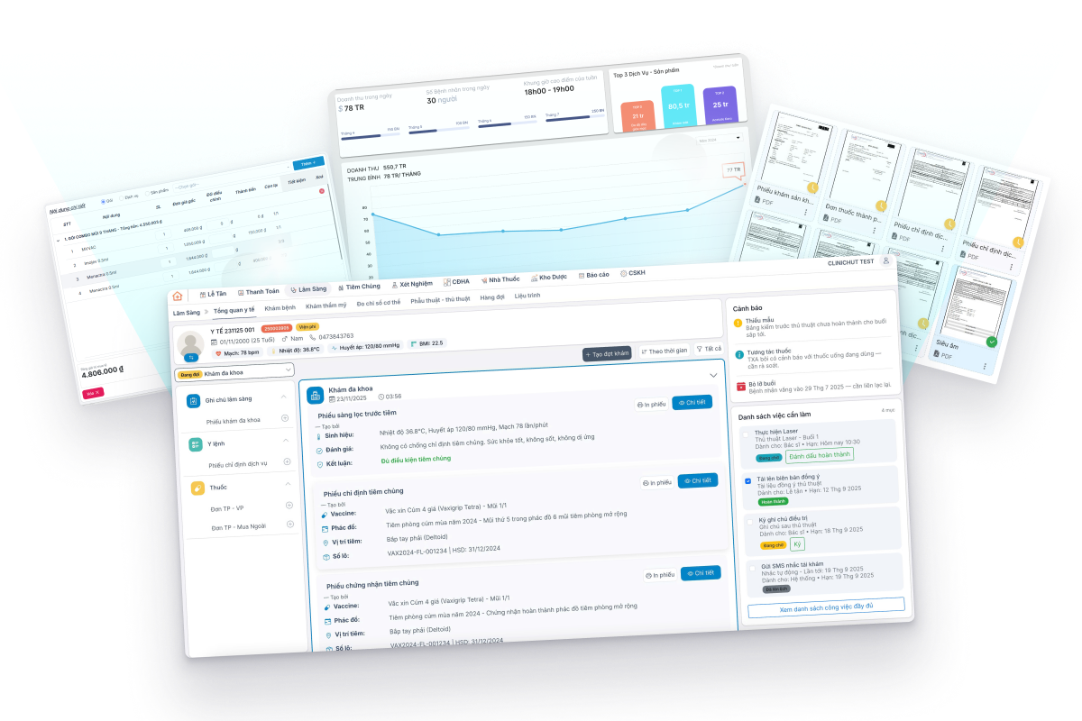 APIS Clinic - Phần mềm quản lý phòng khám